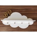 Ver imagem 4 de Prateleira De Nuvem Para Decoração Do Quarto Do Bebê Mdf
