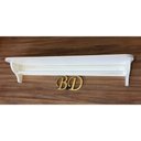 Ver imagem 4 de Prateleira Com Varão Porta Fraldas 60x15x20 Luxo