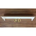 Ver imagem 2 de Prateleira Com Varão Porta Fraldas 60x15x20 Luxo