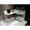 Ver imagem 1 de Prateleira de Canto com Fundo Sala Cozinha Lavanderia