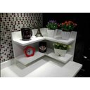 Ver imagem 2 de Prateleira de Canto com Fundo Sala Cozinha Lavanderia