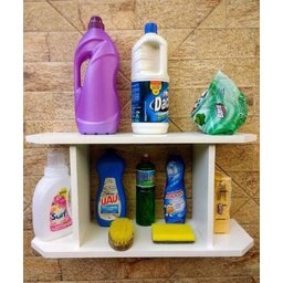 Prateleira Para Lavanderia / Cozinha Organizadora Mdf - 4