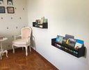 Ver imagem 6 de Prateleira para Livros Infantis Montessoriana Mdf 15mm Preto 2 Pç