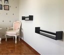 Ver imagem 5 de Prateleira para Livros Infantis Montessoriana Mdf 15mm Preto 2 Pç