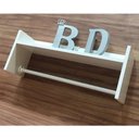 Ver imagem 1 de Prateleira Porta Fraldas Branco 60x20x15cm