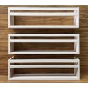 Ver imagem 4 de Prateleira Para Livros E Afins Rosa Bebê Quarto Infantil 3 pç