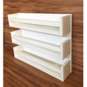 Ver imagem 4 de Trio De Prateleiras Com Fundo Para Porta Temperos E Afins