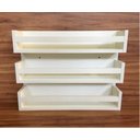 Ver imagem 6 de Trio De Prateleiras Com Fundo Para Porta Temperos E Afins