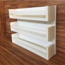 Ver imagem 3 de Trio De Prateleiras Com Fundo Para Porta Temperos E Afins
