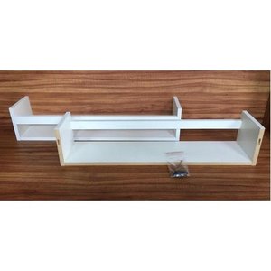 Prateleira Decorativa Para Livros Infantil 60x15 Revisteiro 2 pç