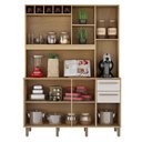 Ver imagem 2 de Armário de Cozinha Ambiente Granada Cinamomo Off White - Valdemóveis