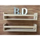 Ver imagem 4 de Prateleira Para Livros Cru Para Pintura 60x15x15 Mdf 15mm 2 pç