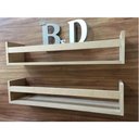 Ver imagem 3 de Prateleira Para Livros Cru Para Pintura 60x15x15 Mdf 15mm 2 pç