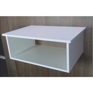 Suporte para Microondas Nicho MDF 15mm Branco