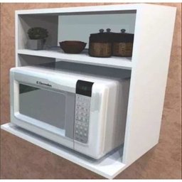 Suporte para Micro-ondas com Nicho MDF - 1