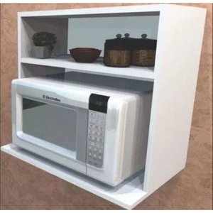 Suporte para Micro-ondas com Nicho MDF