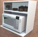 Ver imagem 2 de Suporte para Micro-ondas com Nicho Mdf