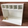 Suporte para Micro-ondas com Nicho para 5 Garrafas MDF - 5
