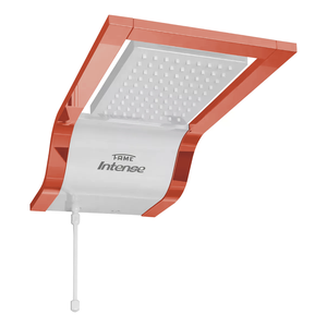 Chuveiro Ducha Fame Intense Branco- Dourado - 220v -:rose Gold