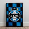 Quadro Parede Time Gremio Presente Moderno Brasão Moderno - 5