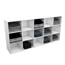 Ver imagem 1 de ARMÁRIO COLMÉIA VERTICAL M51.2020.B (LOJA, CLOSET, S RODAPÉ) MUNDI MOVEIS