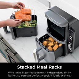 Ninja Doublestack Xl Air Fryer, 10qt, 6-em-1 Design Compacto - 7