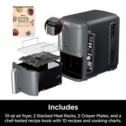 Ninja Doublestack Xl Air Fryer, 10qt, 6-em-1 Design Compacto - 2
