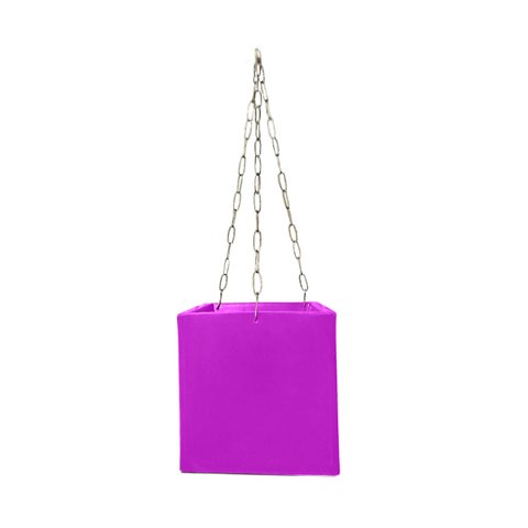 Vaso Planta 20x20 Pendurar Samambaia Trepadeira Polietileno BGPLASTICOS V1020ST ROSA 022