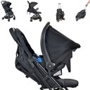 Ver imagem 3 de Carrinho de Bebe Passeio Bebe Conforto Burigotto Zap Black