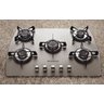 Botão Manipulo Cooktop Continental Original - Prata 7 Peças - 9