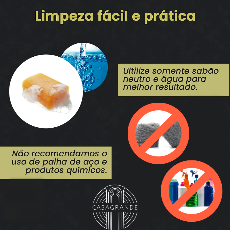 Torneira de Luxo Gourmet Pia Cozinha Parede Flexível Casagrande Mundial - 6