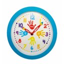 Ver imagem 7 de RELOGIO DE PAREDE INFANTIL ANALOGICO DIDATICO QUARTO BEBE MENINO MENINA DECORATIVO ESCOLA COLORIDO