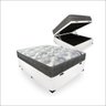 Cama Box Baú Viúva + Colchão de Molas Ensacadas Ortobom Iso Superpocket 128cm - 1