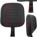 Ver imagem 2 de Encosto para Cadeira Diretor Arkab Courvin Ergonômico Preto