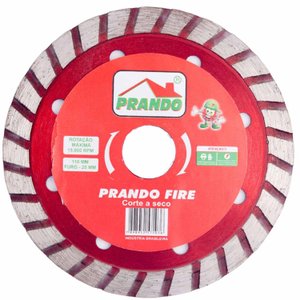Kit 30 Discos Prando Fire 110 X 20 MM Mármore Granito