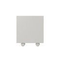 Ver imagem 2 de Baú Organizador de Brinquedos Mdf com Rodízios Plancasa Branco Tx