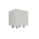 Ver imagem 3 de Baú Organizador de Brinquedos Mdf com Rodízios Plancasa Branco Tx