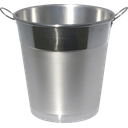 Ver imagem 1 de Balde Alumínio para Gelo 8 Litros Polido