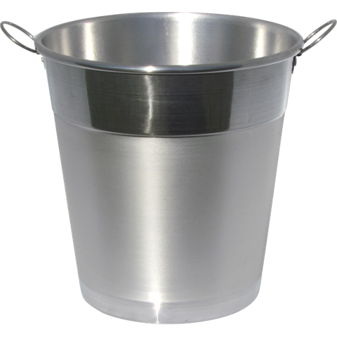 Balde Alumínio para Gelo 8 Litros Polido