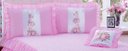 Ver imagem 5 de Kit Colcha com Babado Sofia Casal 04 Peças Rosa