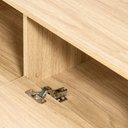 Ver imagem 3 de Rack Alia 2 Portas 1 Nicho 135 Cm Tauari - Telinha Rattan