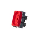 Ver imagem 2 de Módulo Tomada Margirius B3 2p+t 10a Vermelho