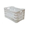 Caixa Plástica Vazada tipo Hortifruti - Branco - 1