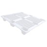 Pallet Plástico Vazado 1,00 x 1,20m Eco Branco - 2