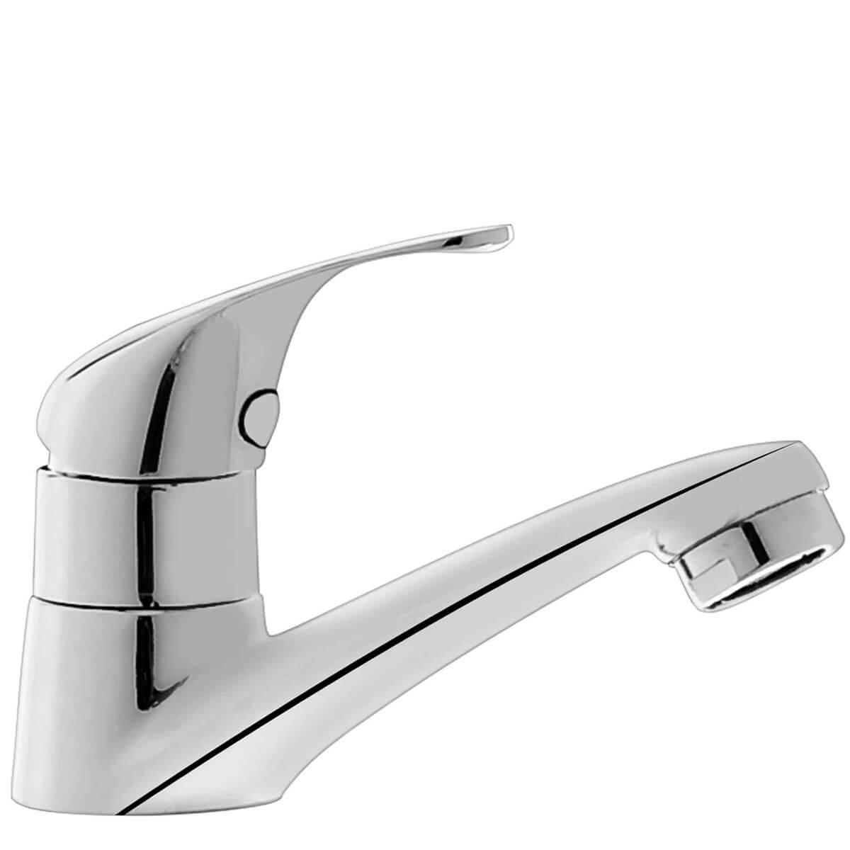 Torneira de Mesa para Banheiro Água Fria com Alavanca Cromado Eco - 1