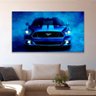 Quadro Mustang Azul -- Br Artes - 2
