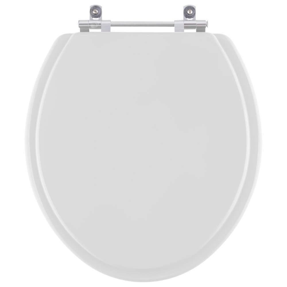 Assento Sanitario Poliester Twister Cinza Claro para Vaso Hervy - 1