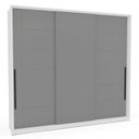 Ver imagem 4 de Guarda Roupa Casal 220cm com 3 Portas de Correr e 4 Gavetas 240846 Lisboa Politorno Móveis