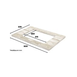 Tampo para Cooktop 80 Cm Henn Calcare - 3