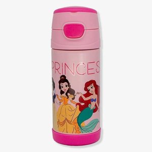 Garrafa Térmica Infantil Click Canudo 350ml Princesas